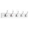Home Decorators Collection 27 in. White and Satin Nickel Tri-Hook Rack 2 Home Decorators Collection 27 in. White and Satin Nickel Tri-Hook Rack -Flora Home Decorators Soldes white and satin nickel home decorators collection hooks r12844h wsn u 64 1000