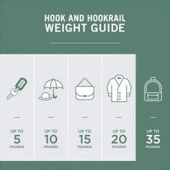 Home Decorators Collection 18 in. White and Satin Nickel Heavy-Duty Hook Rack -Flora Home Decorators Soldes white and satin nickel home decorators collection hooks r13045h wsn u c3 1000