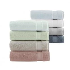 Home Decorators Collection Egyptian Cotton 18-Piece Bath Towel Set in White -Flora Home Decorators Soldes white home decorators collection bath towels at17754 57 63 white a0 1000