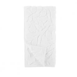 Home Decorators Collection Turkish Cotton White Textured Hand Towel