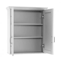 Home Decorators Collection Ashburn 23-1/2 in. W x 27 in. H x 8 in. D Bathroom Storage Wall Cabinet in White -Flora Home Decorators Soldes white home decorators collection bathroom wall cabinets asww2327 77 1000