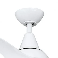 Home Decorators Collection Tidal Breeze 60 in. LED White Ceiling Fan with Light Kit and Remote Control works with Google and Alexa -Flora Home Decorators Soldes white home decorators collection ceiling fans with lights 54763 bond 66 1000