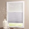 Home Decorators Collection Snow Drift/Shadow White Cordless Day and Night Blackout Cellular Shade - 35 in. W x 64 in. L