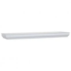 Home Decorators Collection 23 in. L x 4 in. W Profile White Ledge