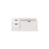 Home Decorators Collection White Wood Entryway Bench with Flip Top and Concealed Storage (46 in. W x 20 in. H) -Flora Home Decorators Soldes white home decorators collection dining benches sk19331br1 w 64 1000