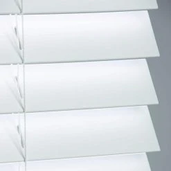 Home Decorators Collection White Cordless Room Darkening 2 in. Faux Wood Blind for Window - 35 in. W x 64 in. L -Flora Home Decorators Soldes white home decorators collection faux wood blinds 10793478184453 1d 1000