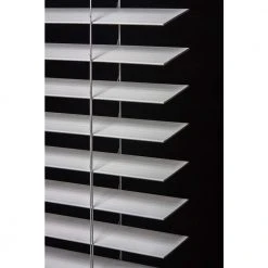 Home Decorators Collection White Cordless Room Darkening 2.5 in. Premium Faux Wood Blind for Window - 35 in. W x 64 in. L -Flora Home Decorators Soldes white home decorators collection faux wood blinds 10793478361892 1d 1000