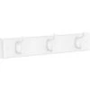 Home Decorators Collection 18 in. L White Hook Rail
