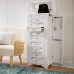 Home Decorators Collection Bradstone White Jewelry Armoire 15 Home Decorators Collection Bradstone White Jewelry Armoire -Flora Home Decorators Soldes white home decorators collection jewelry armoires js 3426 a 66 1000