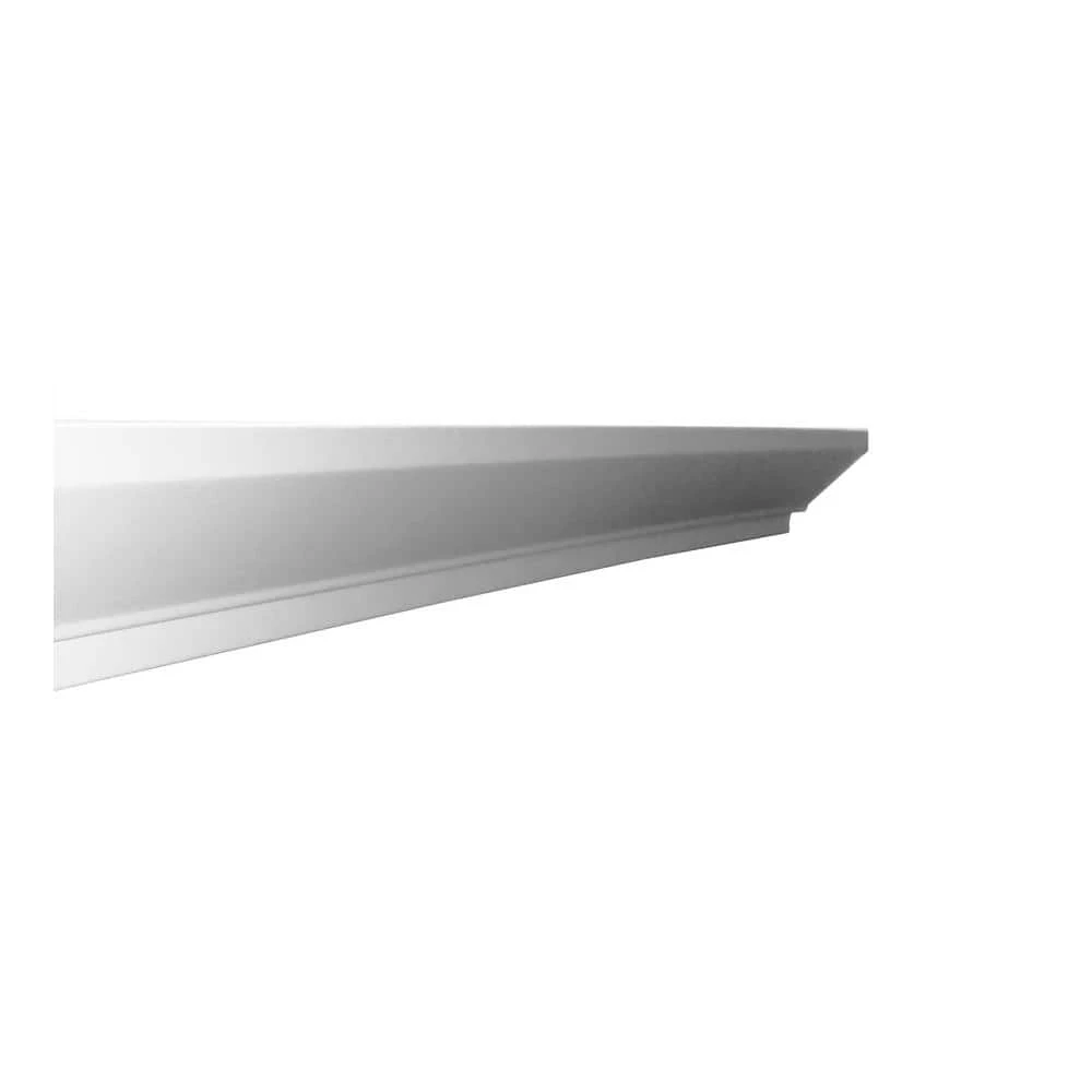 Home Decorators Collection 96 in. x 4.25 in. Crown Molding in Vesper White 3 Home Decorators Collection 96 in. x 4.25 in. Crown Molding in Vesper White