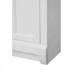 Home Decorators Collection Naples 24 in. W x 17 in. D x 74 in. H Bathroom Linen Cabinet in White 12 Home Decorators Collection Naples 24 in. W x 17 in. D x 74 in. H Bathroom Linen Cabinet in White -Flora Home Decorators Soldes white home decorators collection linen cabinets nawl2474 1f 1000