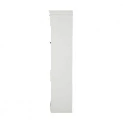 Home Decorators Collection Naples 24 in. W x 17 in. D x 74 in. H Bathroom Linen Cabinet in White 9 Home Decorators Collection Naples 24 in. W x 17 in. D x 74 in. H Bathroom Linen Cabinet in White -Flora Home Decorators Soldes white home decorators collection linen cabinets nawl2474 40 1000