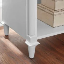 Home Decorators Collection Bellmore 1-Drawer White Nightstand (32 in. W x 18.75 in. D x 30.5 H) -Flora Home Decorators Soldes white home decorators collection nightstands hd 001 ns wh 1d 1000