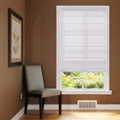 Home Decorators Collection Cordless Light Filtering Fabric Roman Shade 39X64 White 13 Home Decorators Collection Cordless Light Filtering Fabric Roman Shade 39X64 White -Flora Home Decorators Soldes white home decorators collection roman shades rsfa3964 31 1000