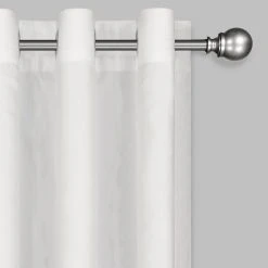 Home Decorators Collection Cotton Duck White Light Filtering Window Curtain - 50 in. x 108 in. L -Flora Home Decorators Soldes white home decorators collection room darkening curtains fzh04lcb4wht a0 1000