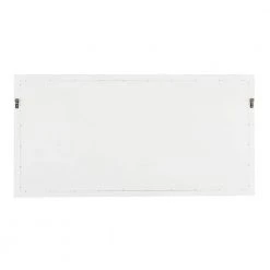 Home Decorators Collection 60 in. W x 31 in. H Framed Rectangular Beveled Edge Bathroom Vanity Mirror in White -Flora Home Decorators Soldes white home decorators collection vanity mirrors gawm3160 66 1000