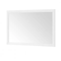 Home Decorators Collection Sandon 46.00 in. W x 30.00 in. H Framed Rectangular Bathroom Vanity Mirror in White -Flora Home Decorators Soldes white home decorators collection vanity mirrors sandon mr w c3 1000