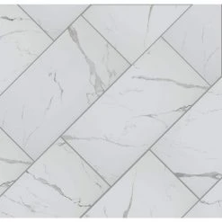 Home Decorators Collection Carrara Matte Rectified 12 in. x 24 in. Porcelain Floor and Wall Tile (13.3 sq. ft. /case) -Flora Home Decorators Soldes white matte home decorators collection porcelain tile chdeaj0212x24 c3 1000