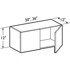 Home Decorators Collection Washington Vesper White Plywood Shaker Stock Assembled Wall Kitchen Cabinet Soft Close 30 in. x 12 in. x12 in. -Flora Home Decorators Soldes white thermofoil home decorators collection assembled kitchen cabinets w3012 wvw c3 1000