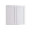 Home Decorators Collection Washington Vesper White Plywood Shaker Stock Assembled Wall Kitchen Cabinet Soft Close 30 in. x 30 in. x12 in.