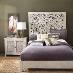 Home Decorators Collection Chennai White Wash Nightstand -Flora Home Decorators Soldes white wash home decorators collection nightstands 9467900410 77 1000