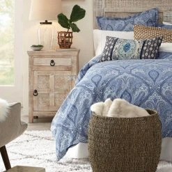 Home Decorators Collection Print Block 1-Drawer Whitewash Nightstand -Flora Home Decorators Soldes whitewash home decorators collection nightstands 1473000470 a0 1000