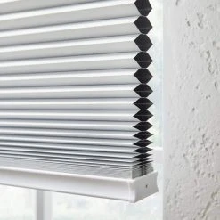 Home Decorators Collection White Cordless Blackout Cellular Shade - 72 in. W x 48 in. L (Motorization Compatible) -Flora Home Decorators Soldes winter white home decorators collection cellular shades 10793478875535 40 1000