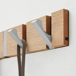 Home Decorators Collection 16 in. Pine Hook Rack with 4 Satin Nickel Folding Hooks -Flora Home Decorators Soldes wood home decorators collection hooks 64461 1f 1000