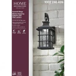 Home Decorators Collection Summit Ridge Collection Zinc Motion Sensor Outdoor Integrated LED Wall Lantern Sconce 17 Home Decorators Collection Summit Ridge Collection Zinc Motion Sensor Outdoor Integrated LED Wall Lantern Sconce -Flora Home Decorators Soldes zinc home decorators collection outdoor sconces cqh1691ls 2 4f 1000