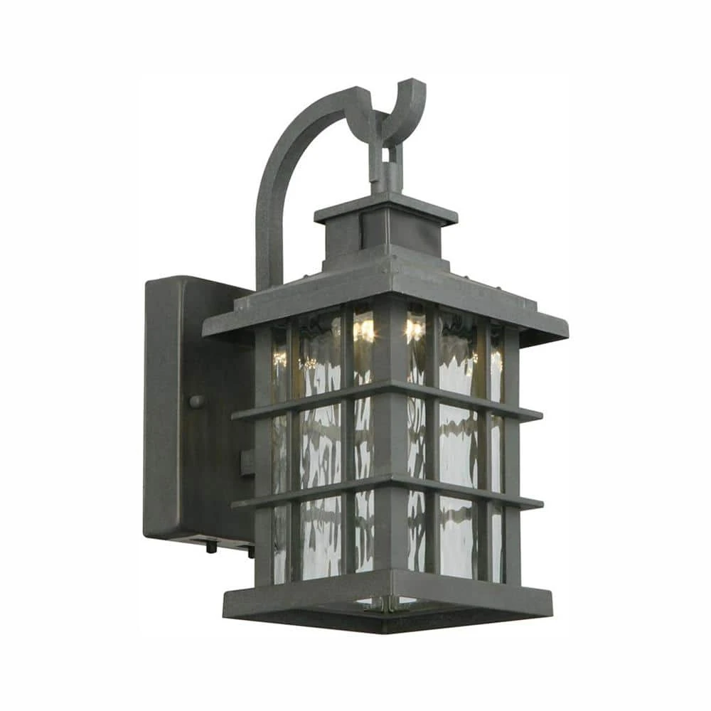 Home Decorators Collection Summit Ridge Collection Zinc Motion Sensor Outdoor Integrated LED Wall Lantern Sconce 3 Home Decorators Collection Summit Ridge Collection Zinc Motion Sensor Outdoor Integrated LED Wall Lantern Sconce